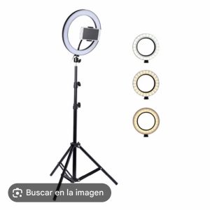 Aro de luz 26 cm + trípode