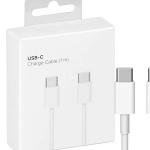 CABLE CON DOBLE ENTRADA USB-C A USB-C 1 MTS